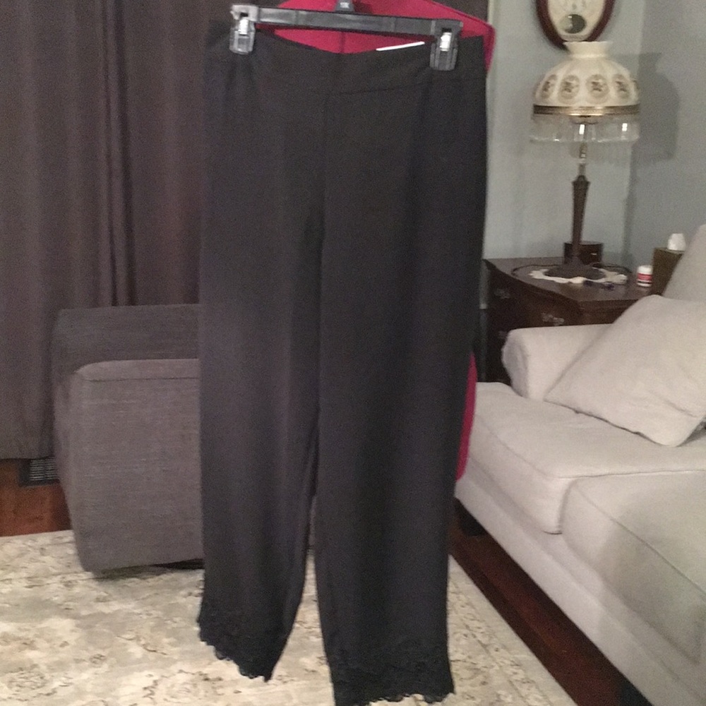 NWT ELLE STRAIGHT ANKLE MID RISE DRESS PANTS